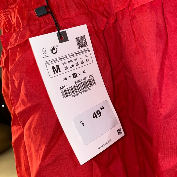 BNWT Zara Ruffle Mini Dress - Picture 10 of 10